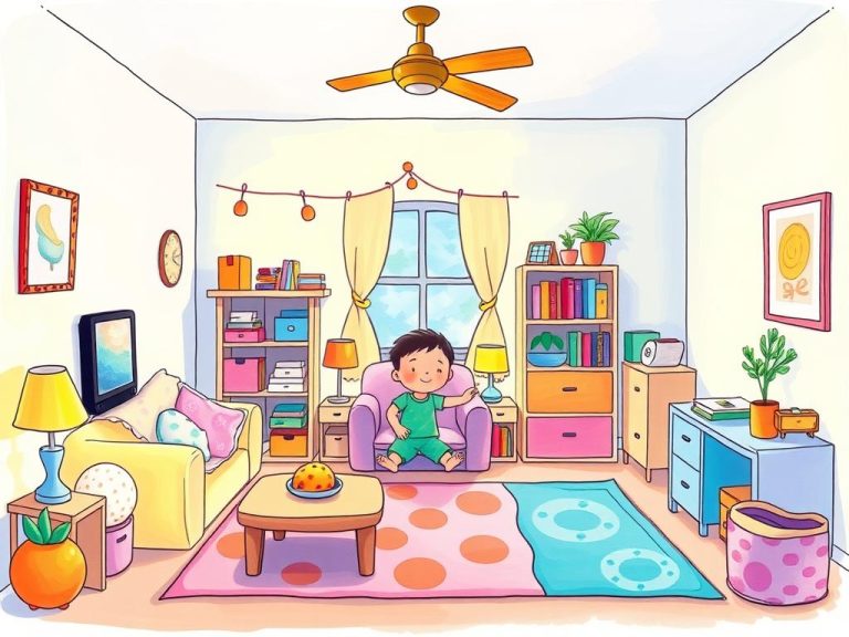 Ambiente Acessível para Crianças Autistas em Casa