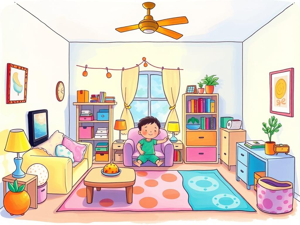 Ambiente Acessível para Crianças Autistas em Casa