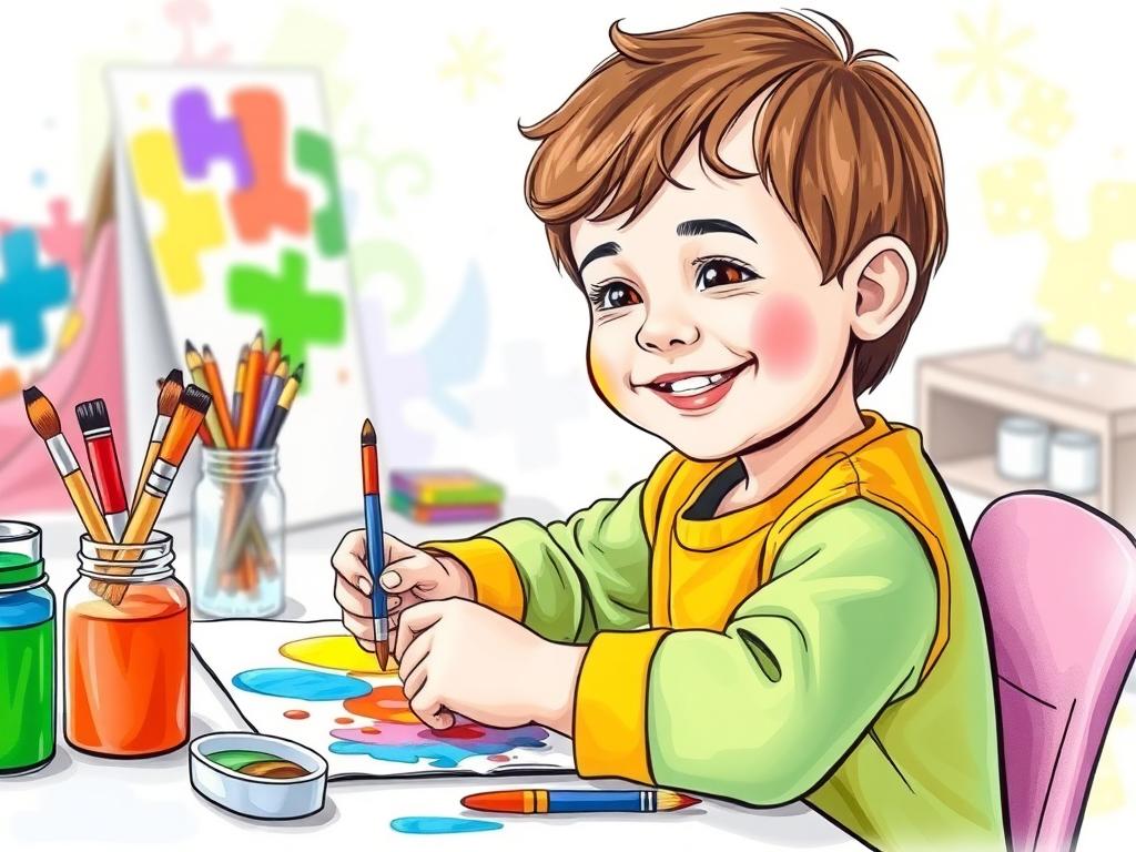 Como a Arte Impulsiona o Desenvolvimento Infantil no Autismo